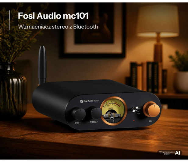 Fosi Audio Fosi Audio MC101 - Wzmacniacz stereo z Bluetooth - 1583328 - zdjęcie 2